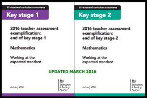 2016 teacher assessment exemplification: end of KS1 and 2 (March update)
