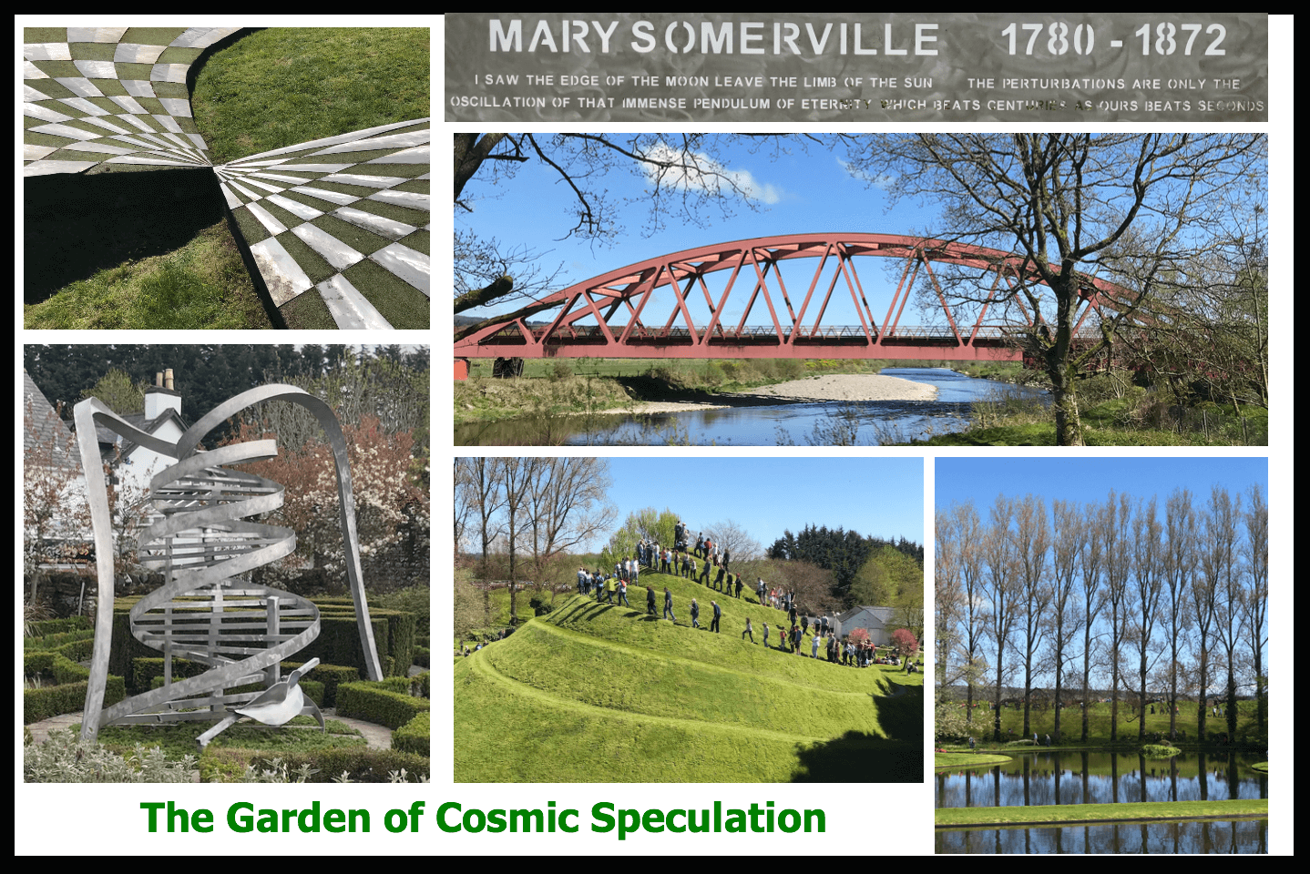 The Garden of Cosmic Speculation – 6 May 2018 Visit