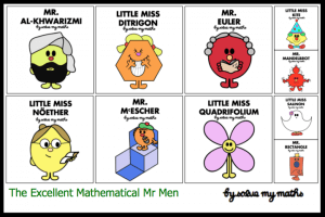 Mathematical Mr Men