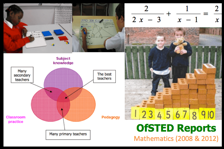 OfSTED Reports on Mathematics
